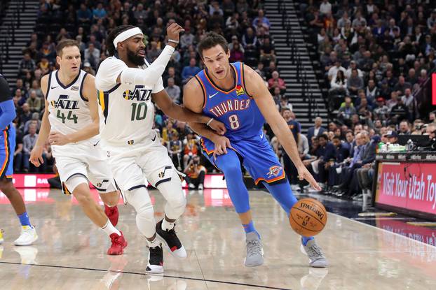 NBA: Oklahoma City Thunder at Utah Jazz