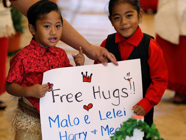 Royal tour of Tonga - Day Two