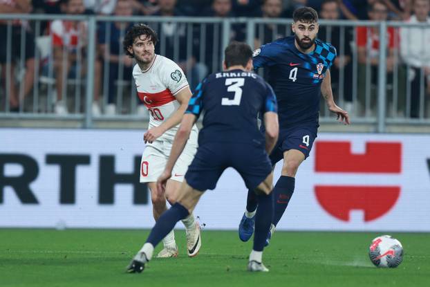 Osijek: Susret Hrvatske i Turske u kvalifikacijama za EURO 2024.