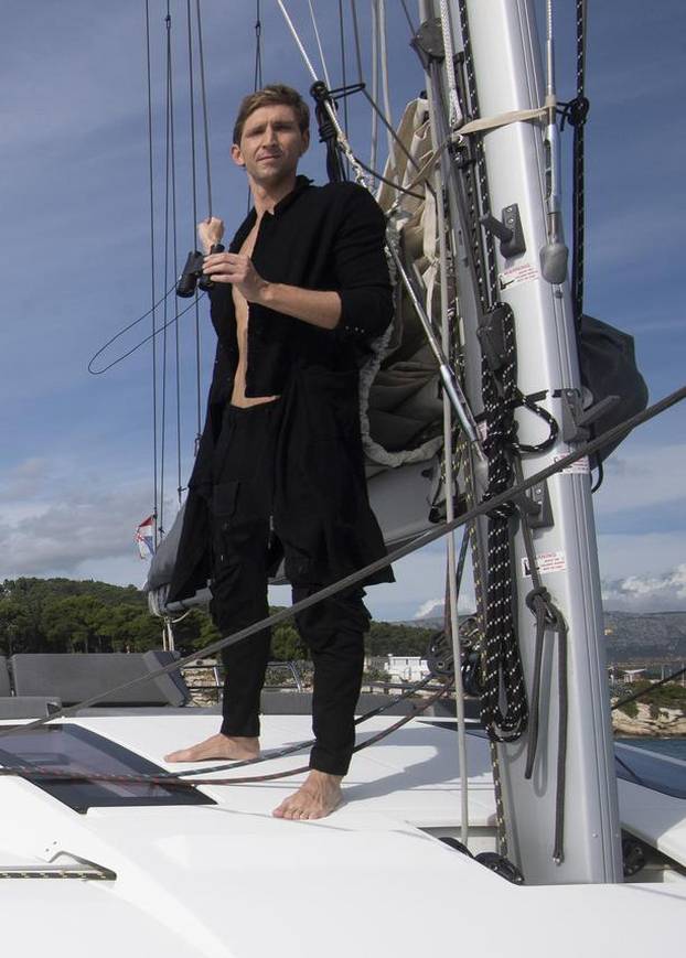 Split, 09.10.2024 - Snimanje kalendara Hrvatskog vaterpolo saveza