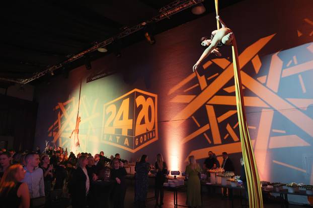 Zagreb: Atmosfera na proslavi 20. rođendana 24sata