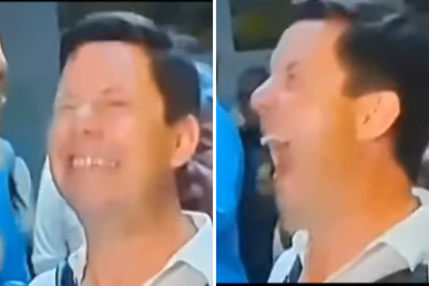 Miletićev harmonikaš je pravi hit s izborne večeri: Geste i izrazi lica sve govore...