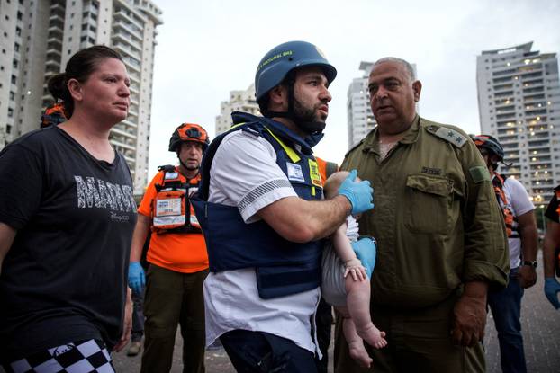 Missiles attack from Iran to Israel