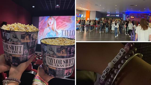 24sata na premijeri filma o Taylor Swift: Nije se moglo razaznati je li film ili koncert