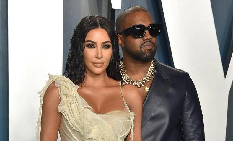 Kanye West and Kim Kardashian File Photo