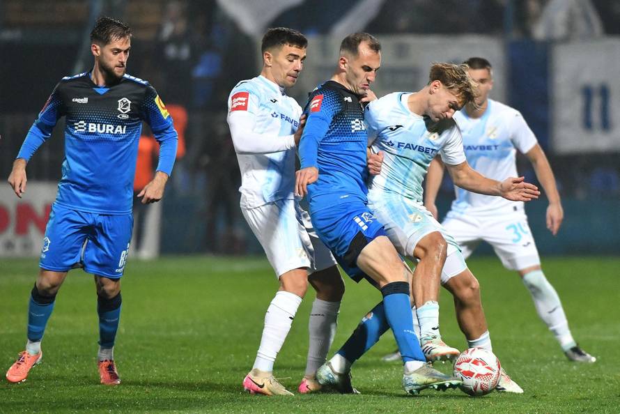 Varaždin i Rijeka sastali se u 13. kolu SuperSport HNL-a