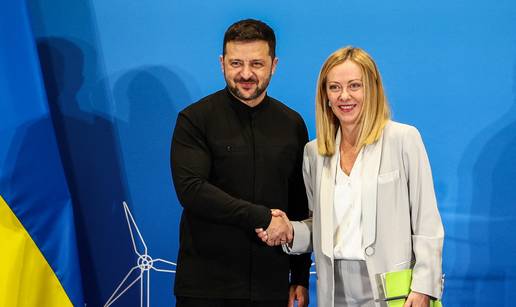 Talijanska premijerka obećala Ukrajini hitnu pomoć nakon razgovora sa Zelenskim...
