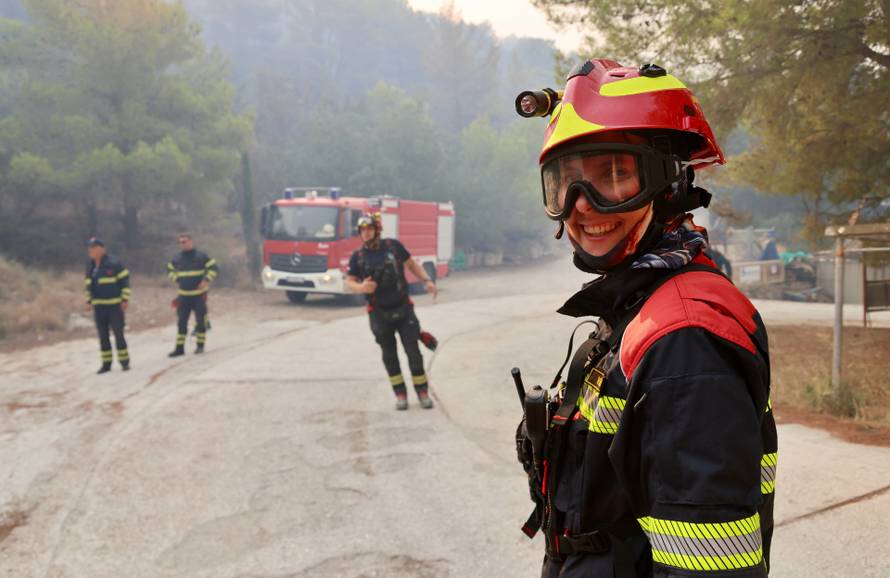 Požar kod Milne i dalje nije pod kontrolom