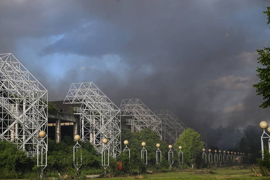 Zagreb: Buknuo požar kod sveučilišne bolnice 
