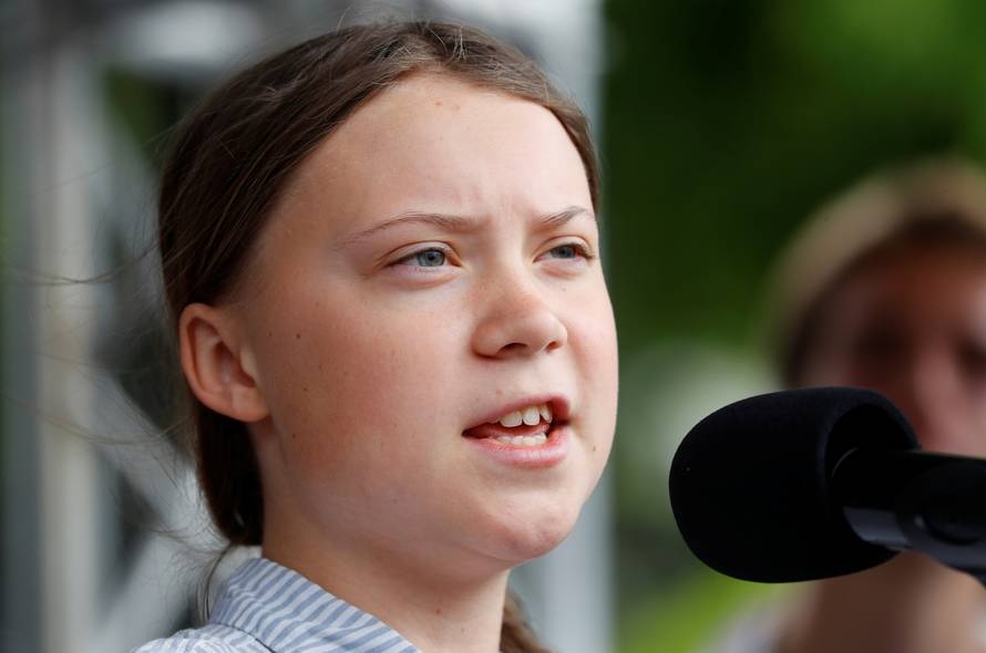 Demonstration calling for action on climate change in Vienna