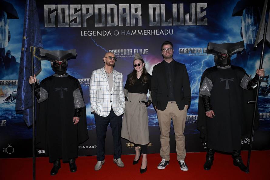 Zagreb: Premijera filma, Gospodar oluje, legenda o Hammerheadu