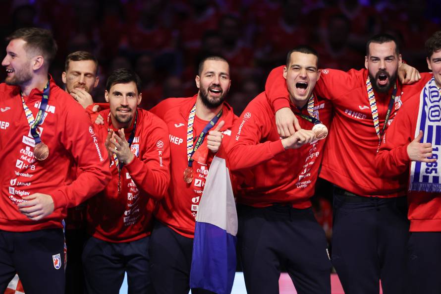 Dodjela medalja hrvatskoj rukometnoj reprezentaciji