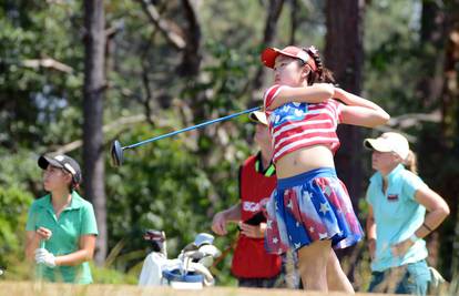 Lucy (11) se natječe s najboljim golfericama svijeta 