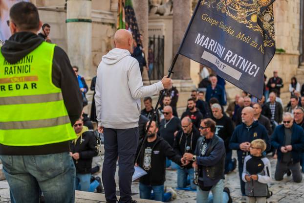 Split: Molitelji na Peristilu okupili su se i ove prve subote u mjesecu