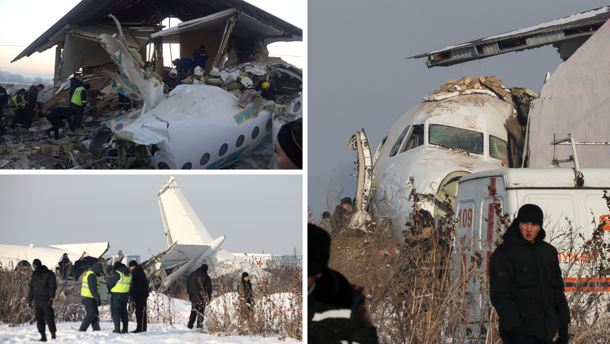 Avion s 98 putnika zabio se u zgradu, najmanje 15 mrtvih