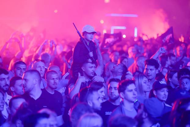 Slavlje u Zagrebu nakon Dinamova osvajanja dvostruke krune