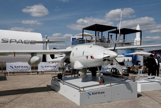55th Paris Air Show at Le Bourget Airport near Paris