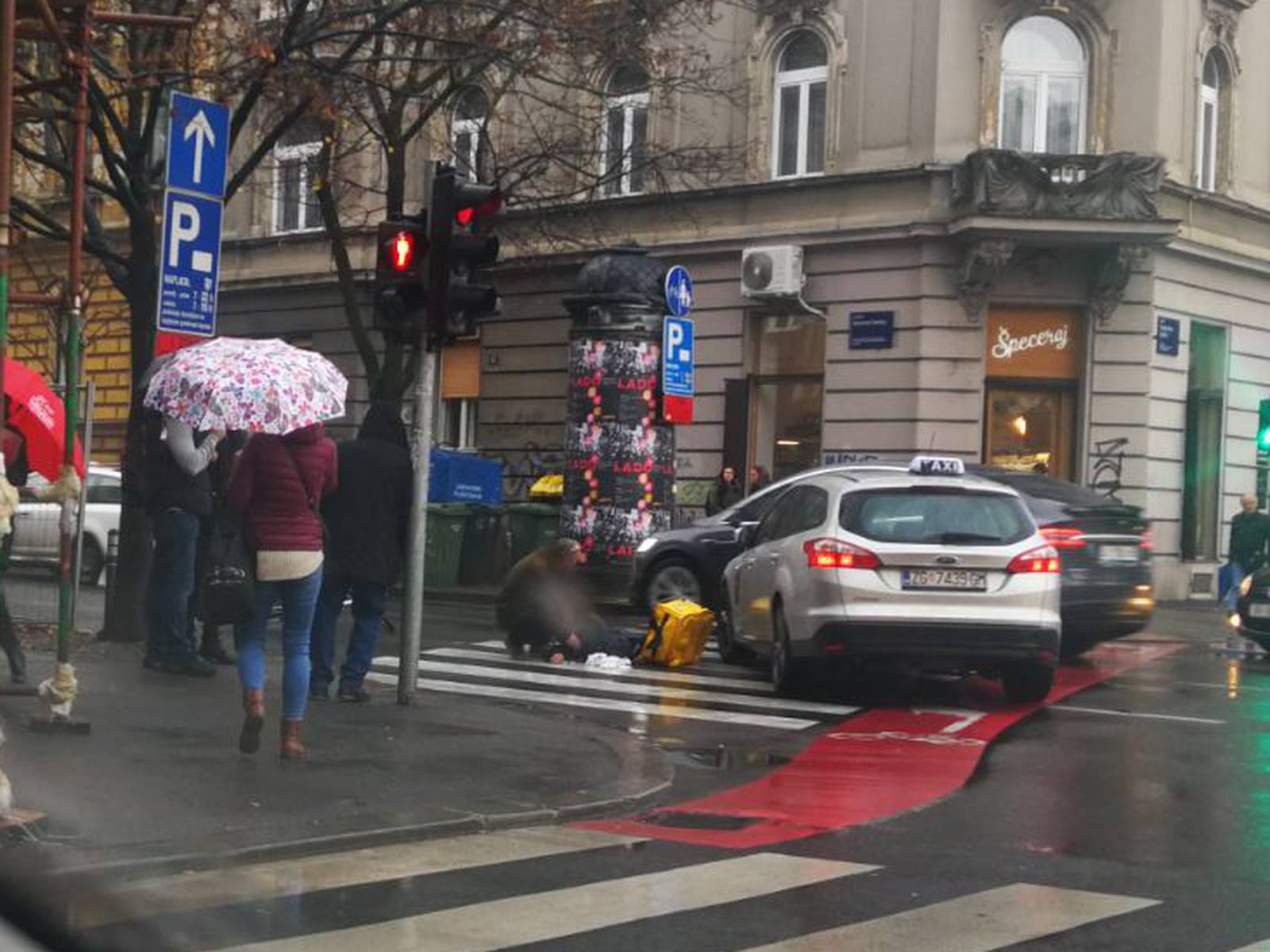 Naletio na biciklista u centru Zagreba, ovaj ostao bez svijesti