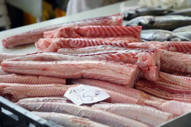 Šibenik: Ponuda na šibenskoj ribarnici