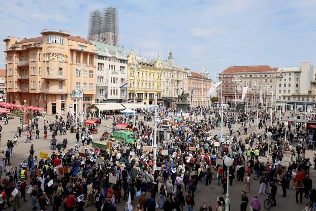 Zagreb: Great Protest of Educational Union