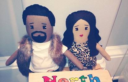 Igrat će se s mamom i tatom: North ima lutke Kim i Kanyea 