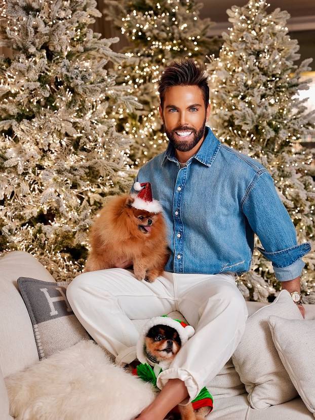 FOTO Marko Grubnić odškrinuo vrata svog luksuznog doma i pokazao kako on slavi Božić