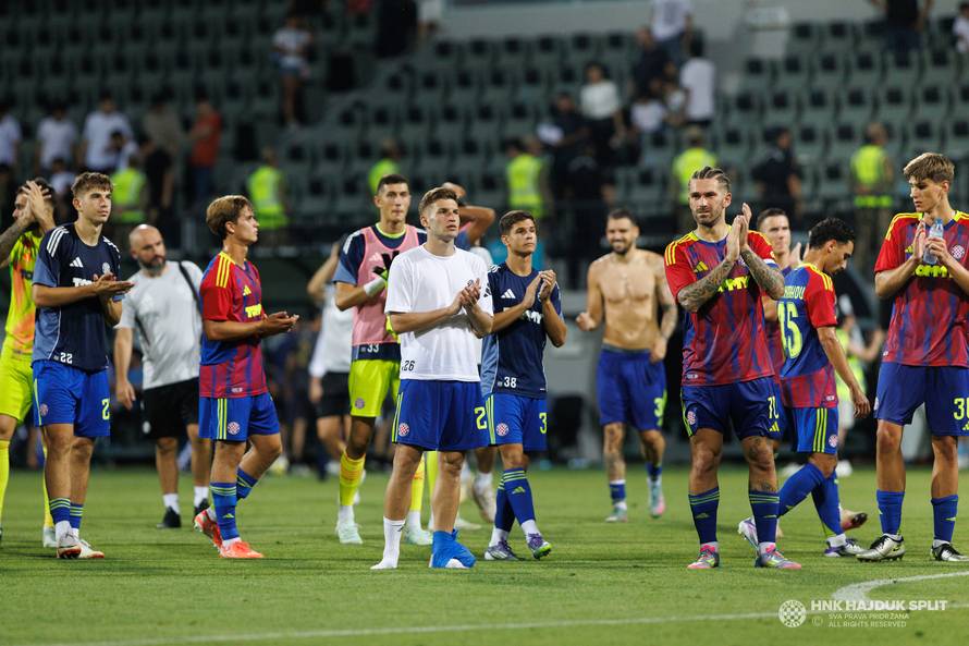 Zira - Hajduk 1-1: Sjajna akcija Kalika i Hrgovića spasila 'bile', u Splitu će morati igrati bolje