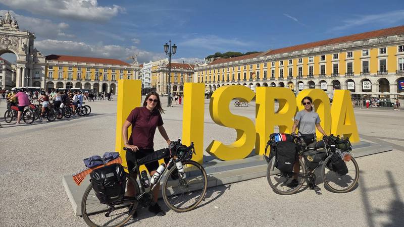 Dvije Hrvatice biciklima stigle do Lisabona: 'Prešle smo 3.000 kilometara kroz sedam zemalja'