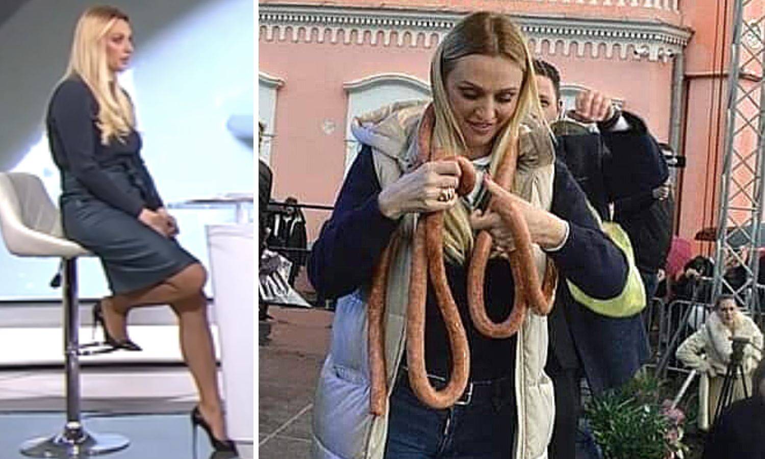 Ovo je hit! Vučićeva ministrica se omotala kobasama u Turiji