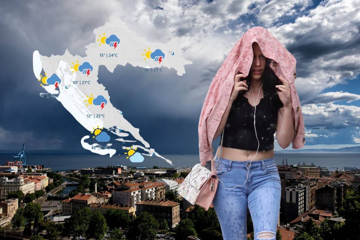 Vrijeme za produženi vikend: Kiša, kiša pa još malo kiše...