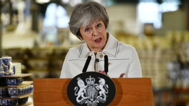 Theresa May visit to Stoke-on-Trent