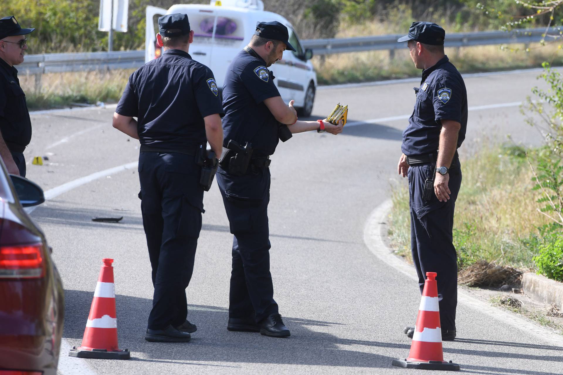 Šibenik: U prometnoj nesreći sudjelovali automobil i motocikl