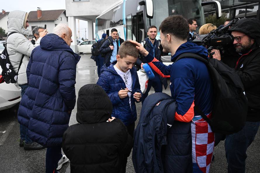 Velika Gorica: Doček hrvatske futsalske reprezentacije koja je osvojila brončanu medalju u Ljubljani