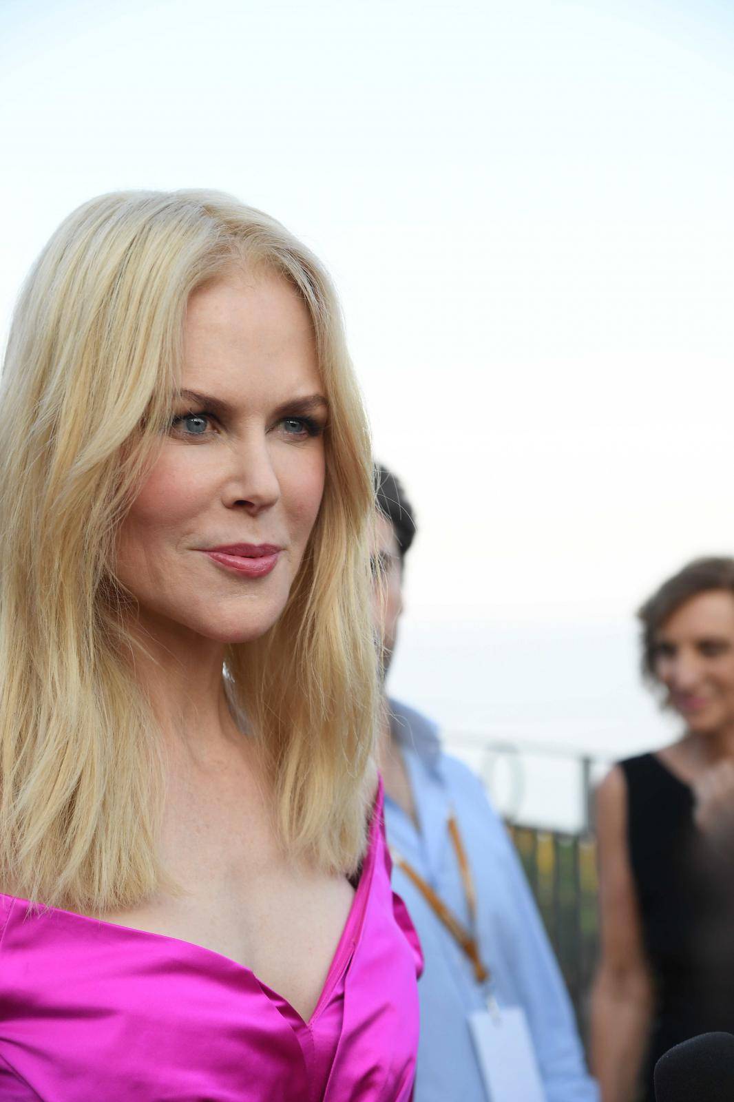 Taormina: 65th Taormina Film fest. Nicole Kidman red carpet