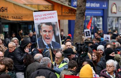 Prosvjedi u Francuskoj: Vlasti procijenile oko 1,28 milijuna prosvjednika, a sindikat 3,5
