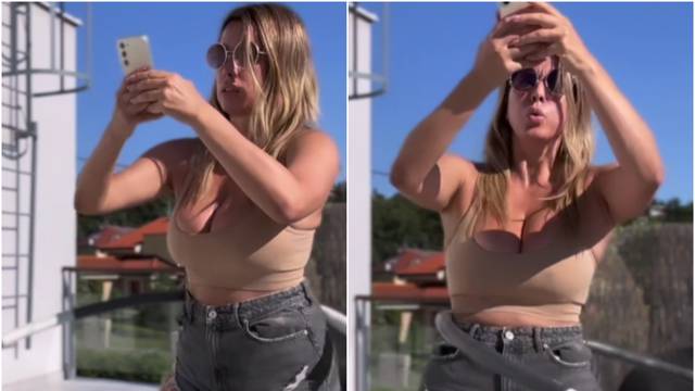 VIDEO Nives Celzijus pokazala je svoju novu vještinu: Na balkonu u štiklama je vrtjela hula hoop