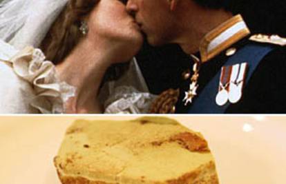 Fuj: Prodala smežuranu krišku torte princeze Diane i Charlesa