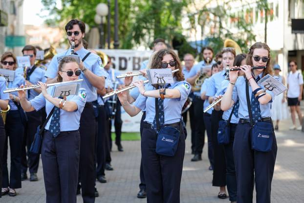 Proslava Dana grada Zagreba, glazbena kontrola Zagrebačkog orkestra ZET-a.