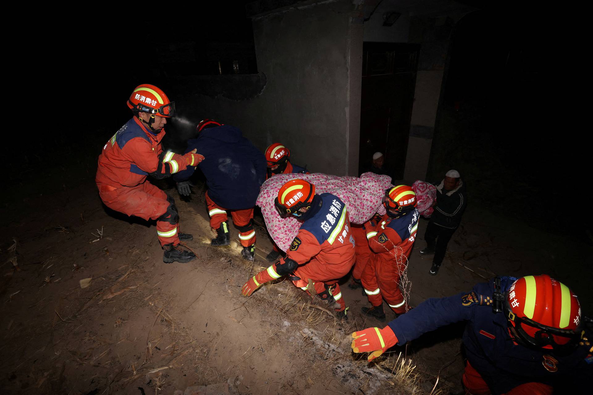 Earthquake in Jishishan county, Gansu province