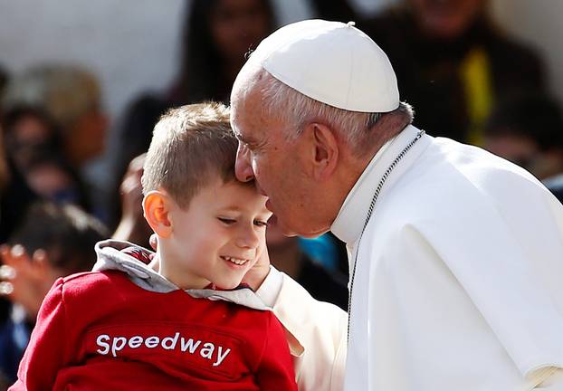 Pope Francis holds weekly audience at Vatican