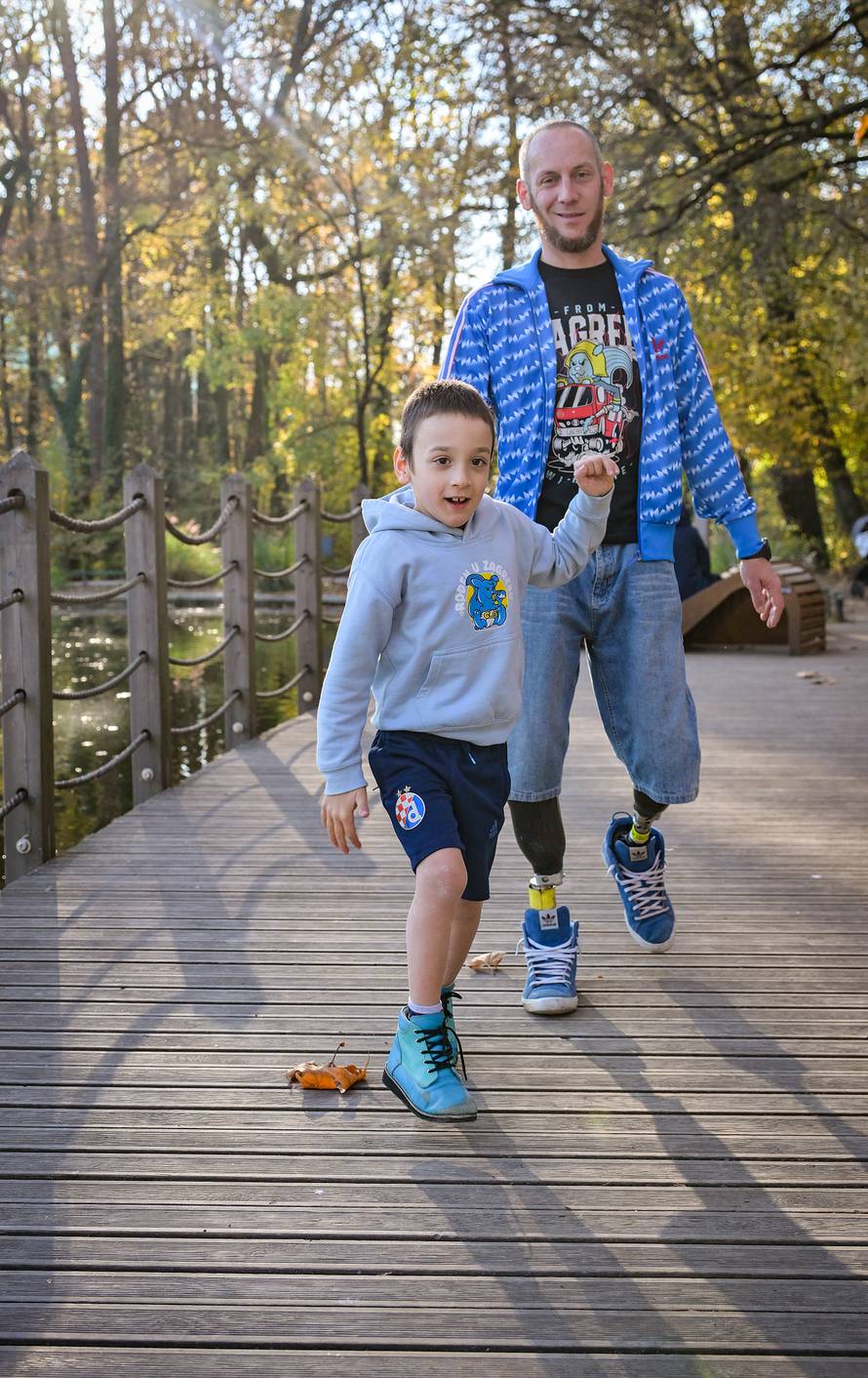 Zagreb: Sin Tonija Bošnjakovića je prohodao uz ekstremne treninge koje mu je osmislio otac unatoč cerebralnoj paralizi