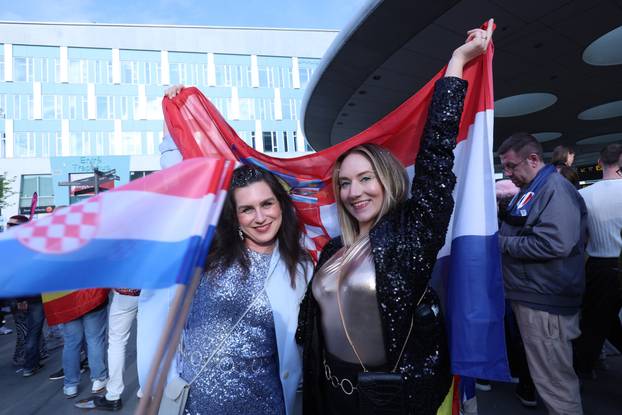 Malmo: Atmosfera ispred dvorane uoči finalne večeri Eurosonga