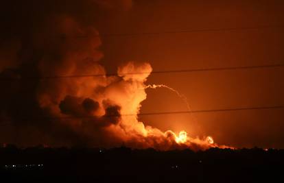 Izrael silovito napada Gazu: Više od 100 zračnih udara u sat vremena! 'Tlo se jako trese...'