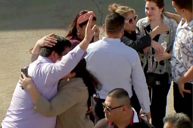 Television evangelist Joel Osteen’s Lakewood Church after a shooting incident in Houston