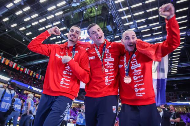 Dodjela medalja hrvatskoj rukometnoj reprezentaciji
