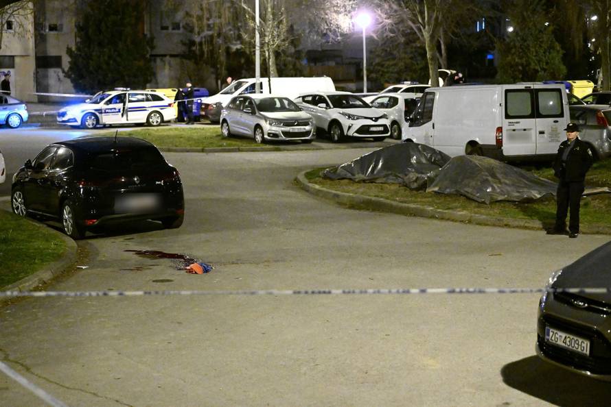 FOTO Prizori s mjesta zločina u Španskom, policija je ogradila parkiralište. Napadač pobjegao
