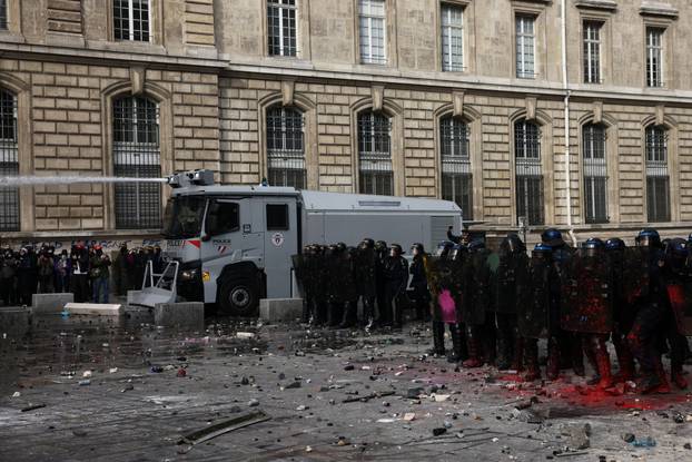 Nationwide protests in France against the cost of living