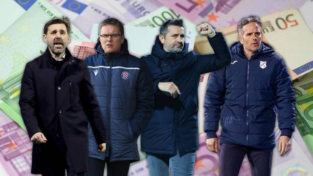 Bjelica ima veća primanja nego Valdas, Tomić i Kopić zajedno, a Hajduk plaća bolje od Dinama!?