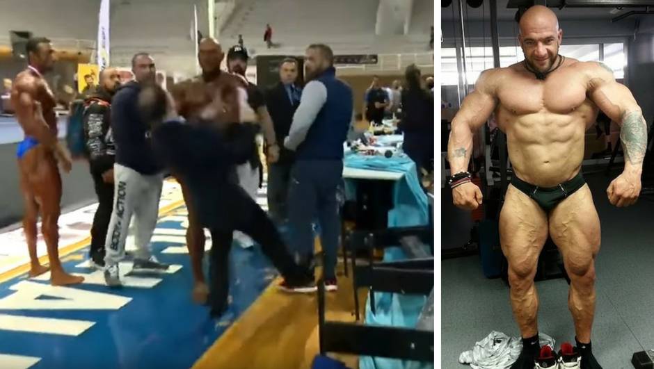 Mene ćeš krasti? Bodybuilder je brutalno nokautirao suca!