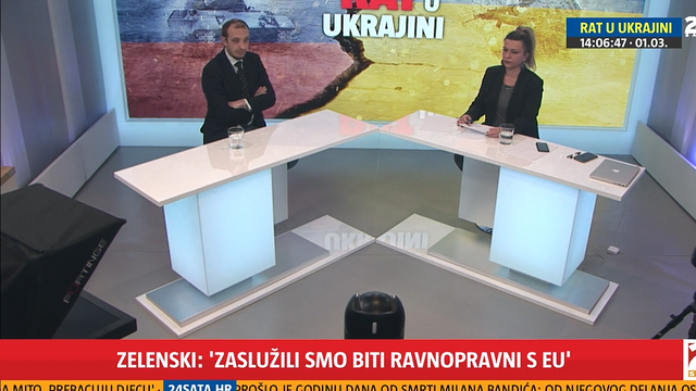 Branimir Vidmarović u studiju 24sata: Putin ima svoju viziju, njegove prijetnje su ozbiljne...